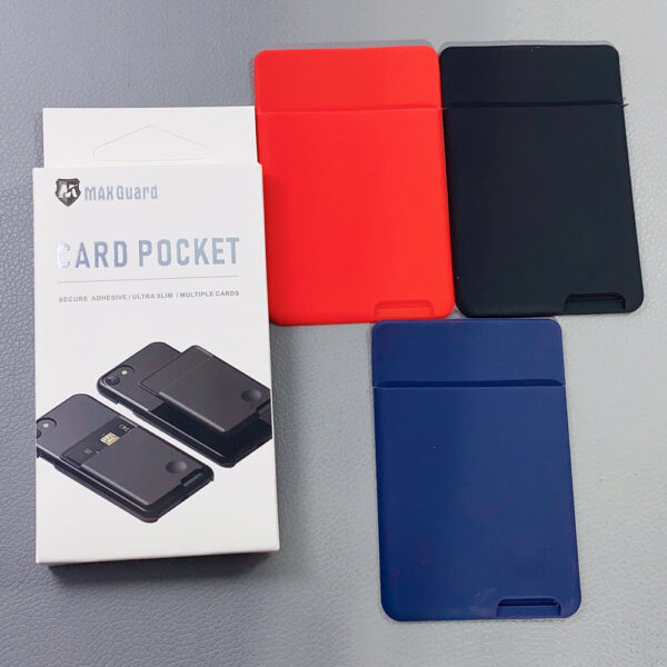 Maxguard silicone card pocket