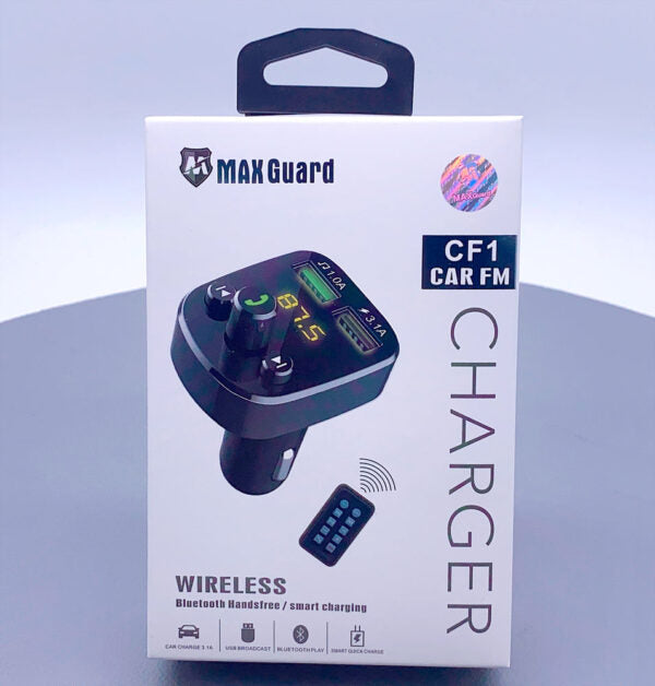 Maxguard wireless bluetooth FM car charger CF1