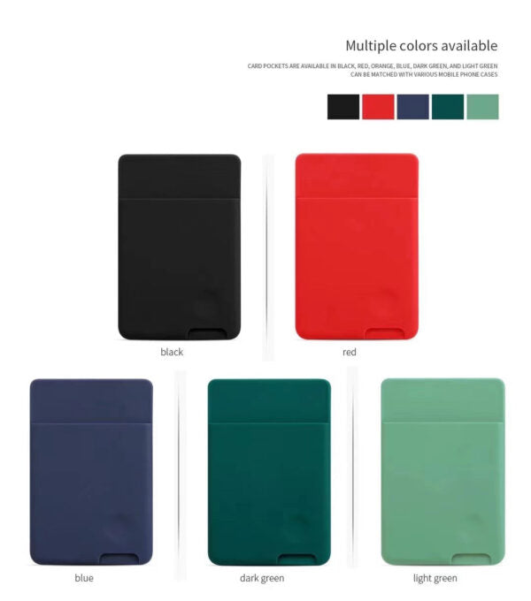 Maxguard silicone card pocket