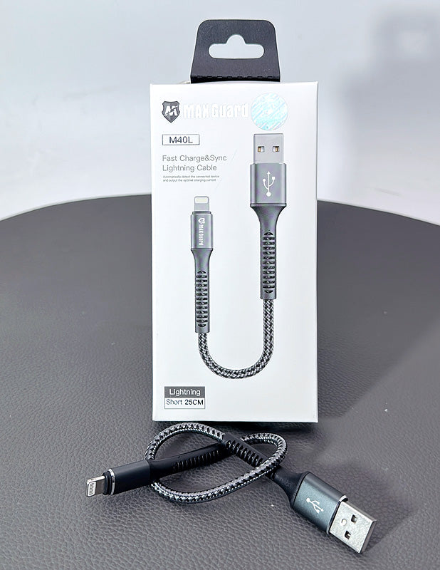 Maxguard 25CM Lightning Cable M40L