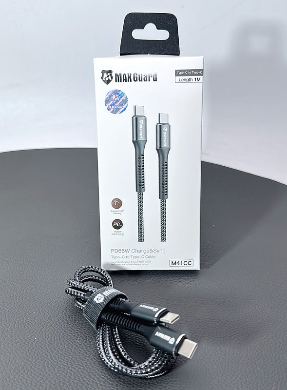 Maxguard 1M PD 65W Type-C to Type-C cable M41CC