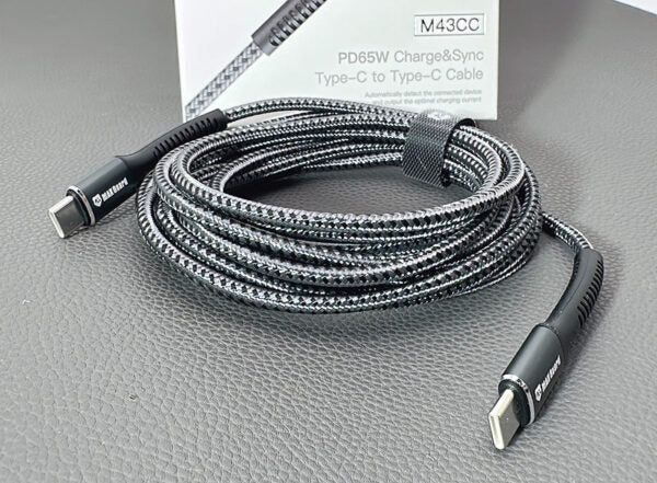 Maxguard 3M PD 65W Type-C To Type-C Cable M43CC