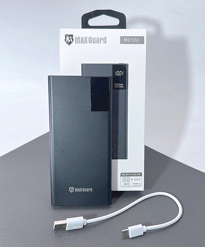 Maxguard 10000 mah PD QC 3.0 2USB+Type-C power bank MC100