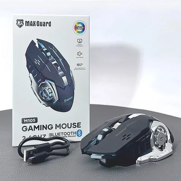 Maxguard 10m Wireless Colorful Light Gaming Mouse M105