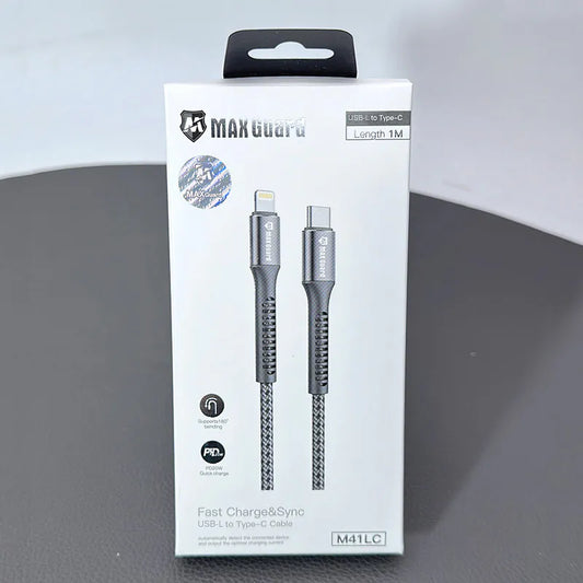 Maxguard 1M PD 20W Lightning to Type-C cable M41LC