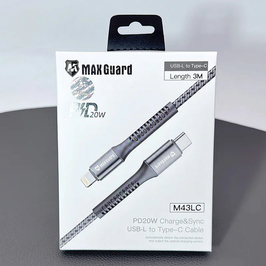 Maxguard 3M PD 20W Lightning To Type-C Cable M43LC