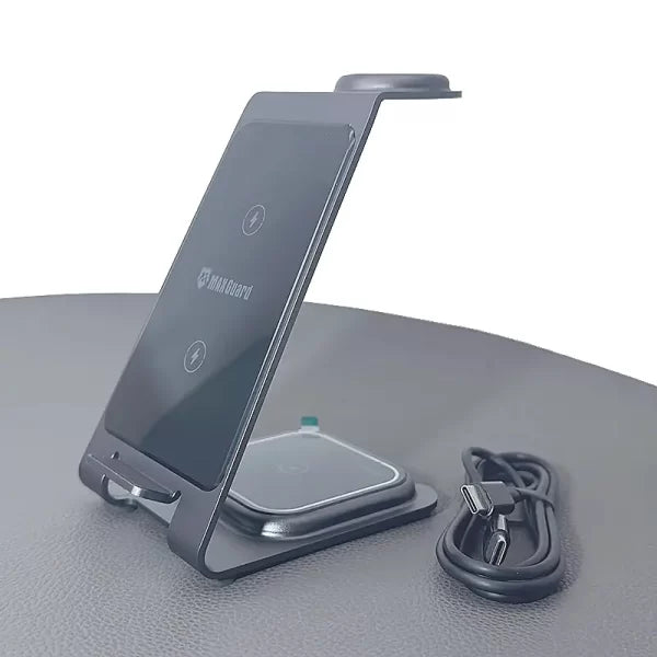 Maxguard 15W 3 In 1 Wireless Charger Charging Station MW05 (For Samsung)