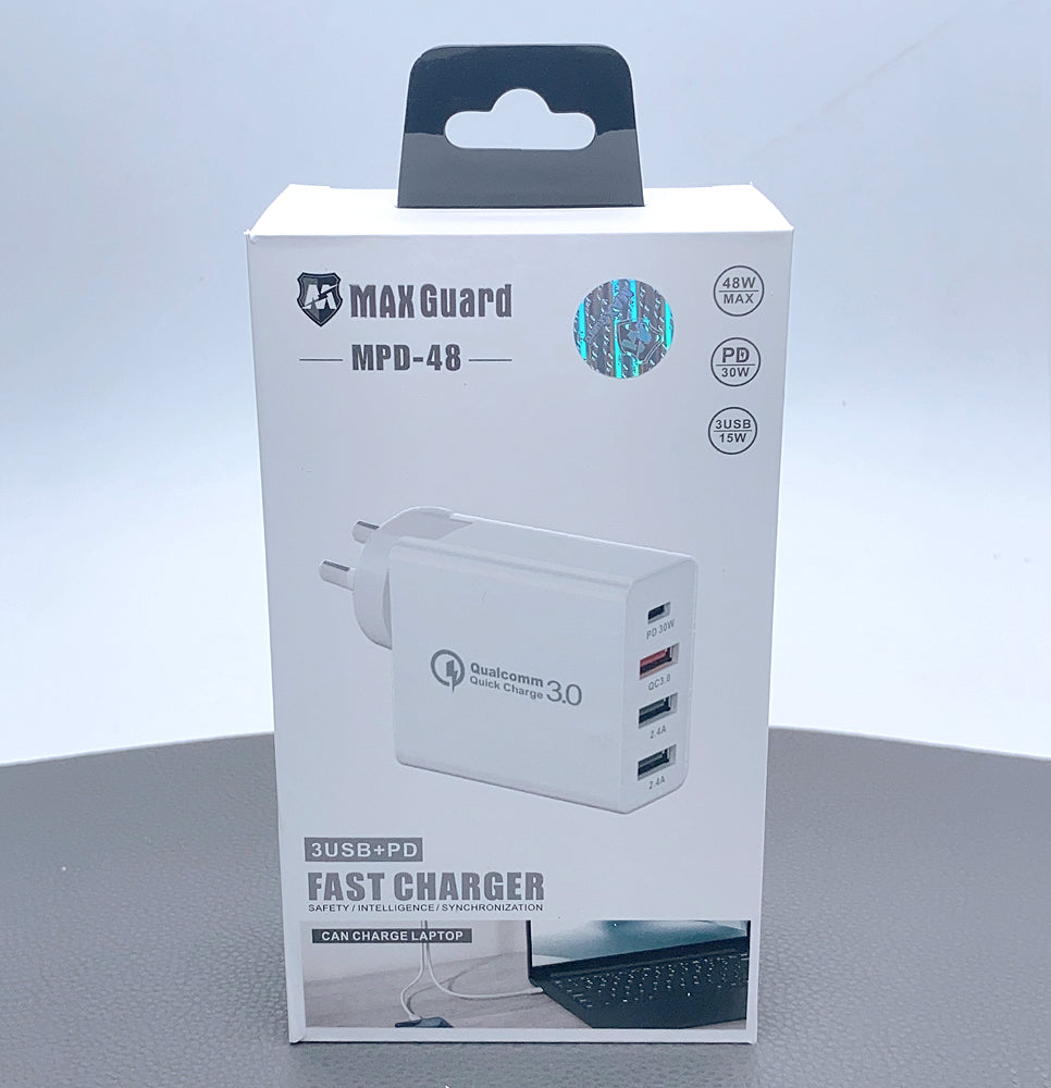 MaxGuard 48W Quick Charger MPD48W (Work for Computers,tablets,phones. SAA approved:SAA-201426-EA)