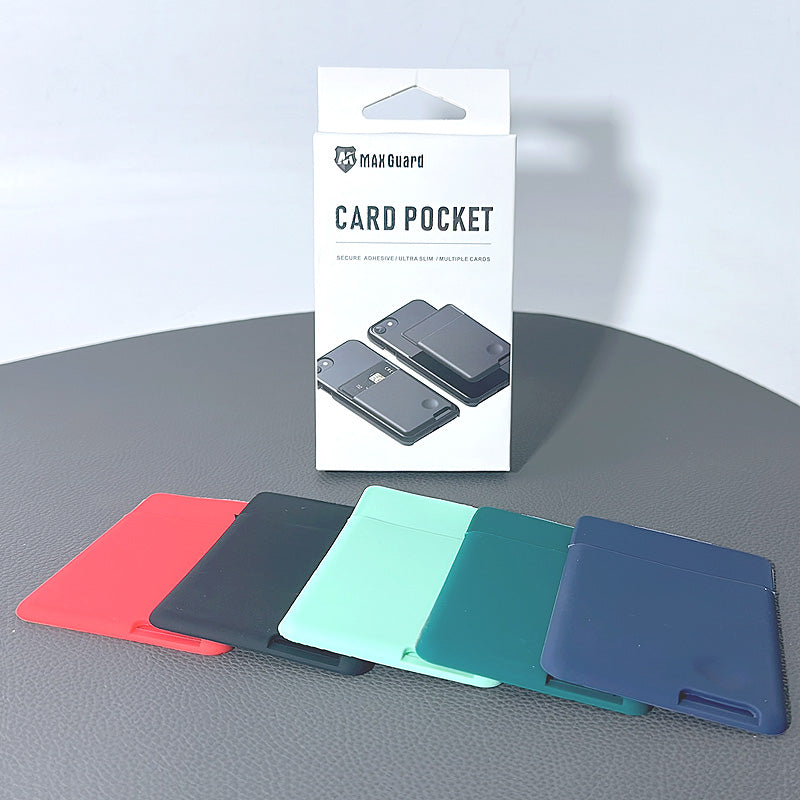 Maxguard silicone card pocket