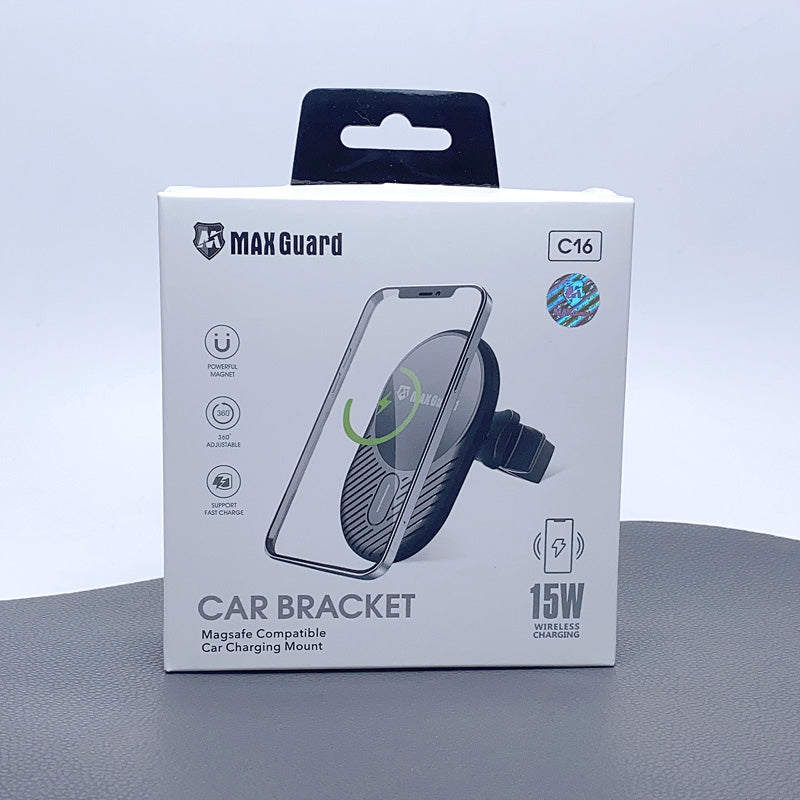 Maxguard 15W magsafe car holder charger C16