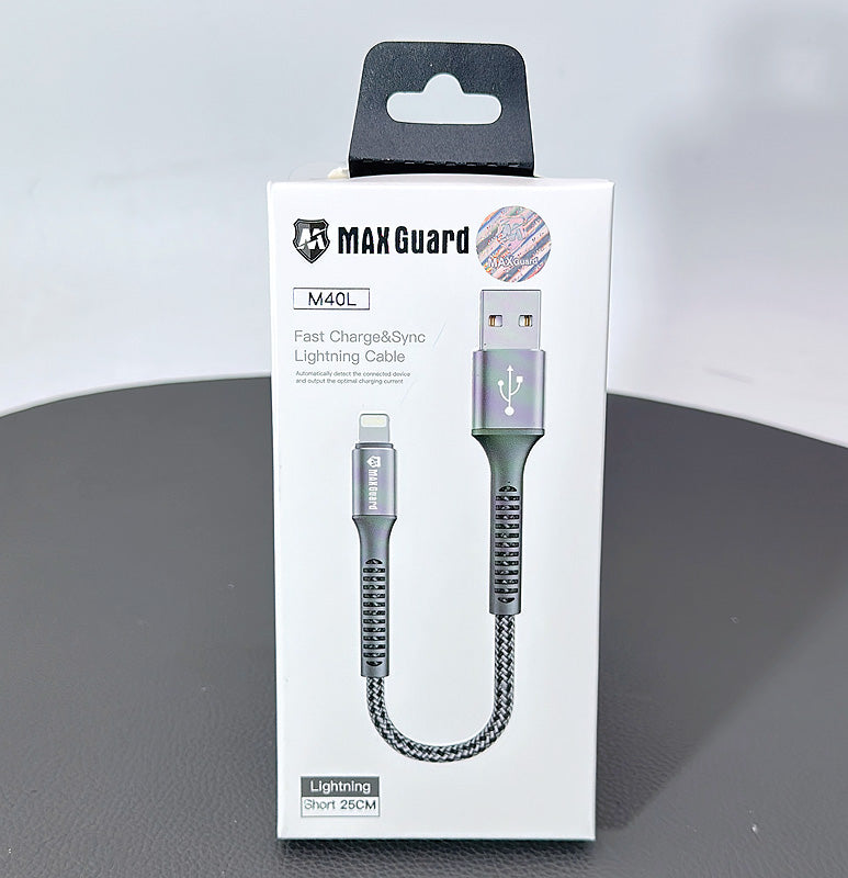 Maxguard 25CM Lightning Cable M40L