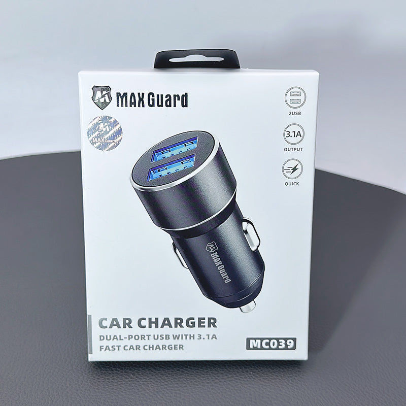 Maxguard 3.1A Car Charger MC039