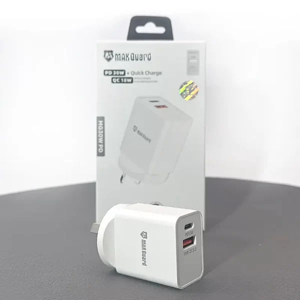 Maxguard PD 30W+ QC 18W Home Charger MG30WPD