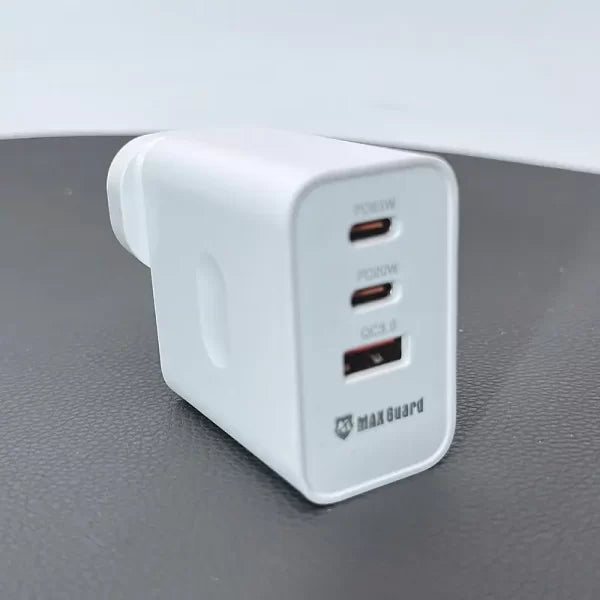 Maxguard PD 65W QC 3.0 charger WT03 (Works for laptops,tablets,and phones)