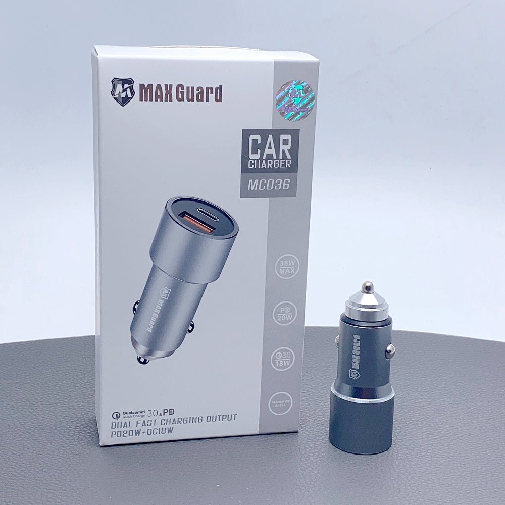 Maxguard 3.0 PD car charger MC036