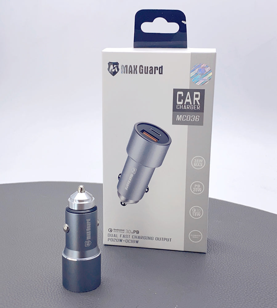 Maxguard 3.0 PD car charger MC036