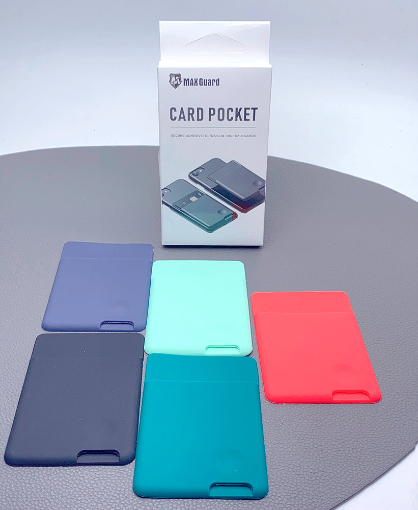 Maxguard silicone card pocket