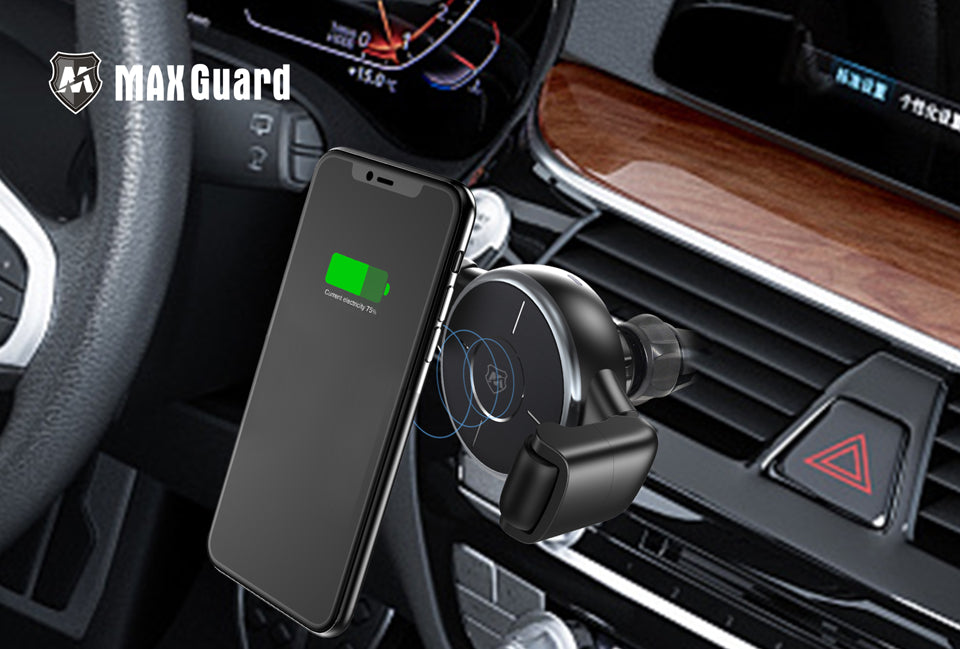 Maxguard 10W wireless car charger holder C5