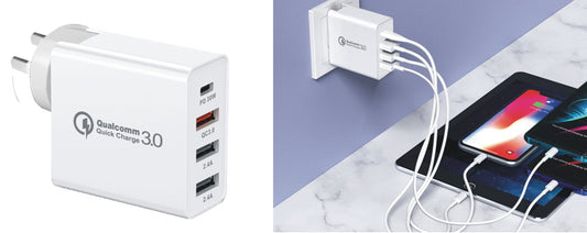 MaxGuard 48W Quick Charger MPD48W (Work for Computers,tablets,phones. SAA approved:SAA-201426-EA)